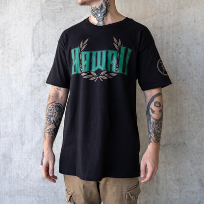 HAWAII BLACK T SHIRT