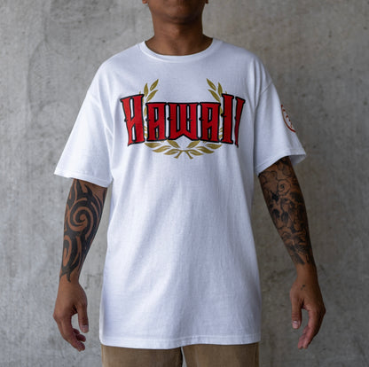 HAWAII WHITE T SHIRT