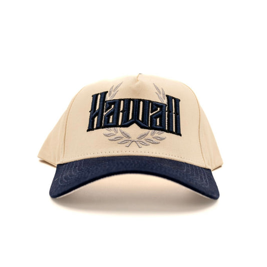HAWAII REPRESENT HAT- CREAM